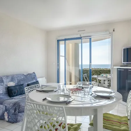 A 200m De La Plage, Vue Pour 4 דירה